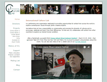 Tablet Screenshot of intlculturelab.org